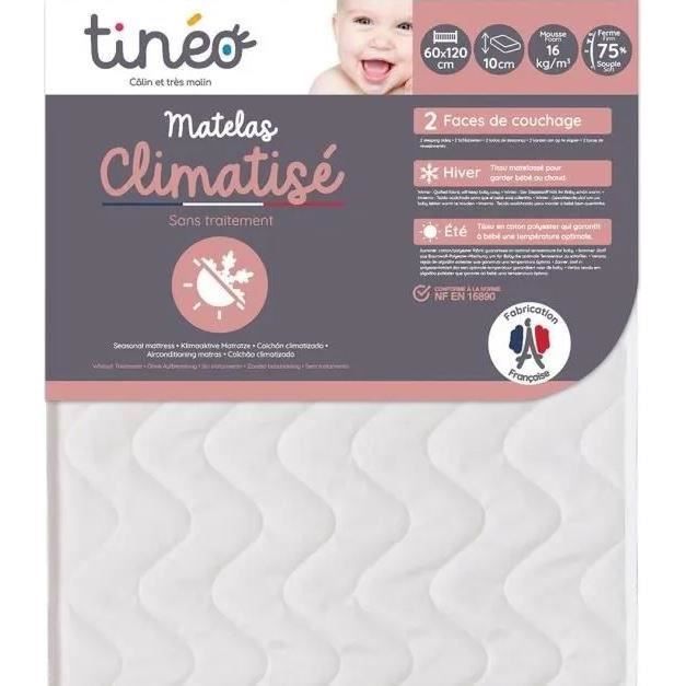 Matelas bébé Climatisé TINEO 60x120 cm - vue 2