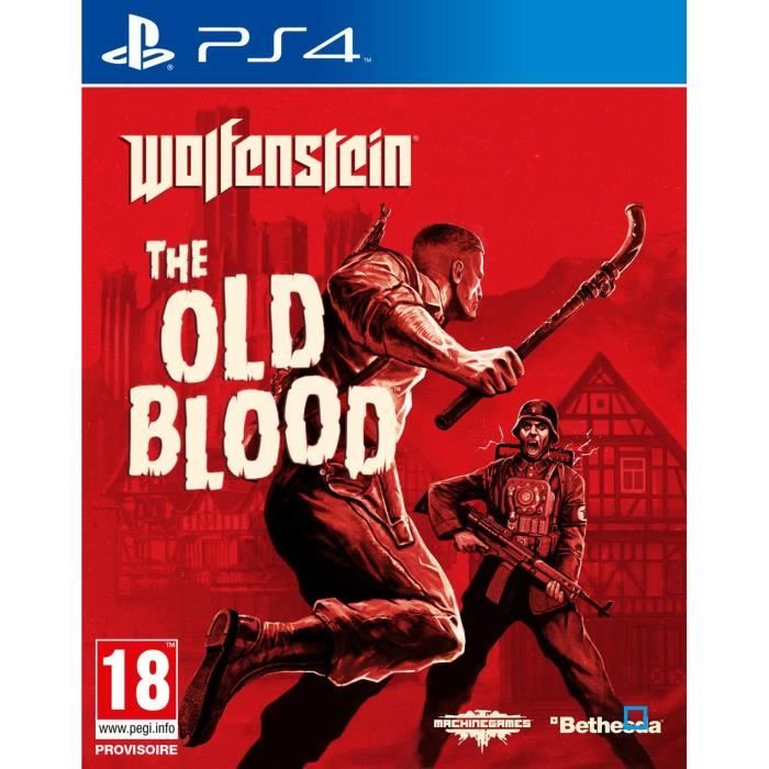 Wolfenstein The Old Blood Jeu PS4