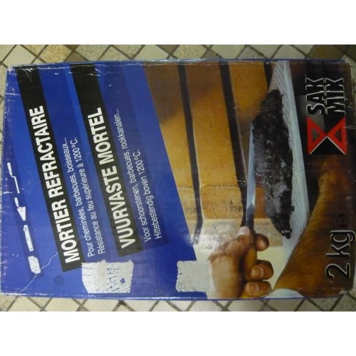 Mortier réfractaire SAK MIX 2kg
