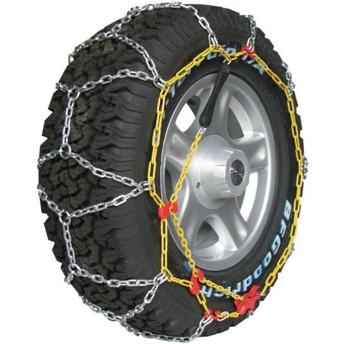 Chaine neige 4x4 utilitaires 16mm pneu 225-75R16 robuste et fiable