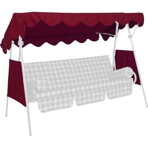 Angerer Toit de rechange en polyester pour balancelle avec 2 pièces latérales…