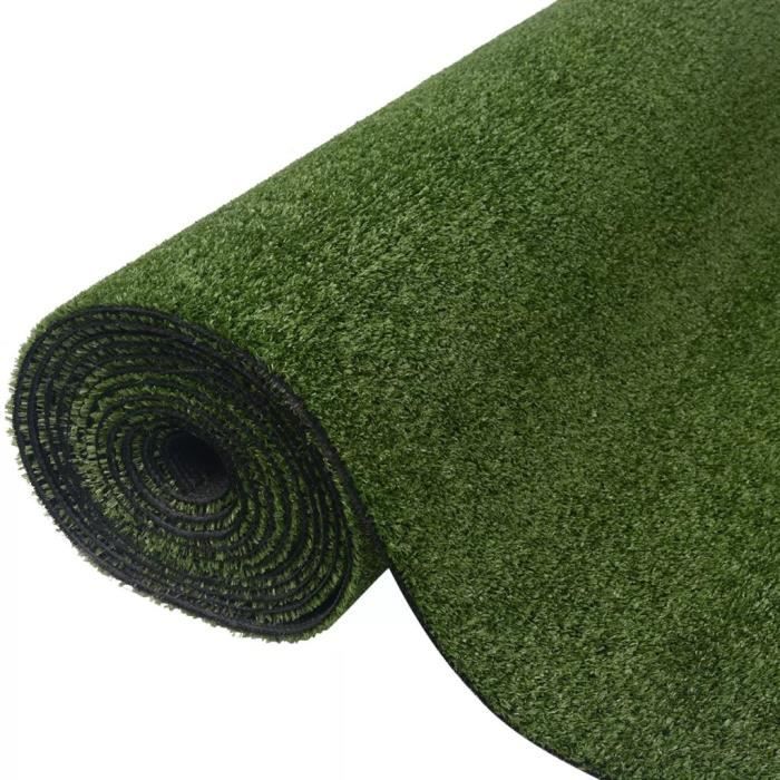 Gazon synthétique artificiel pelouse artificielle pour balcon,terrasse - 1 x 5 m - 7 - 9 mm Vert