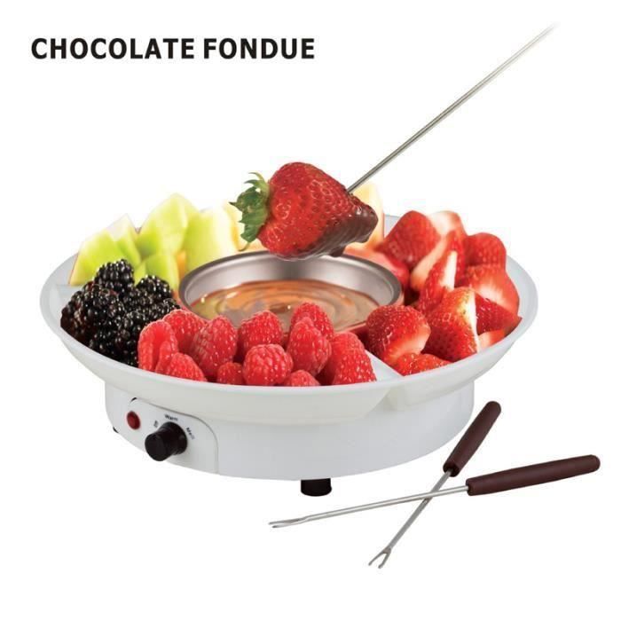 TEMPSA Ensemble De Fondue Au Chocolat 230V De Chocolat Électronique Trempage Dessert Fromage Fontaine Chaudière Outil De Bricol