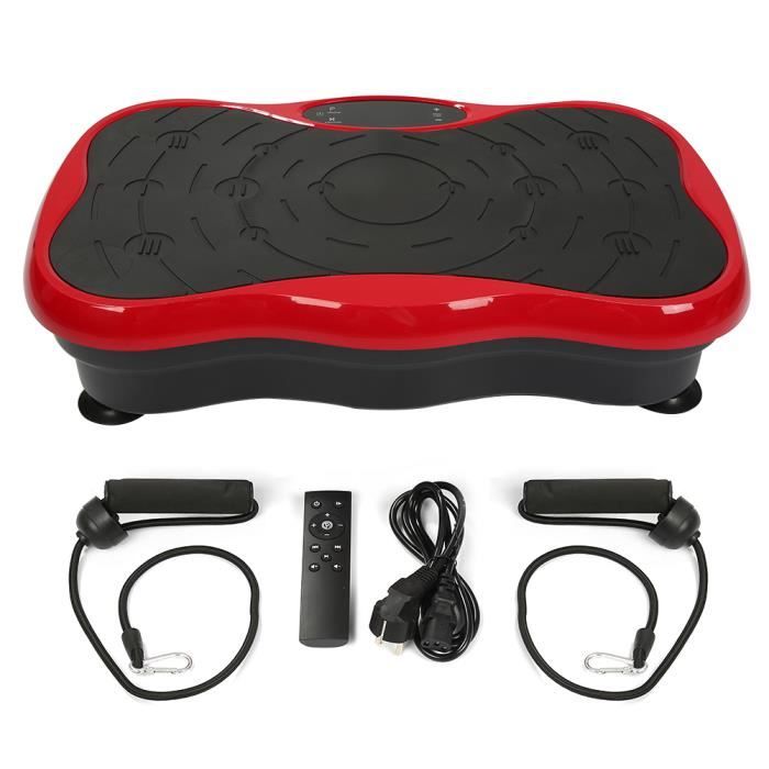 Noir/Rouge- Plateforme vibration avec Télécommande, Bluetooth- COOLMALL