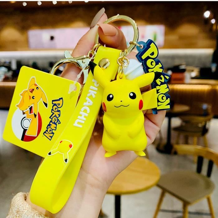 Porte Clés Pokémon,Ornements de Porte Clés Pokémon,Accessoires D'animation-Pikachu-12