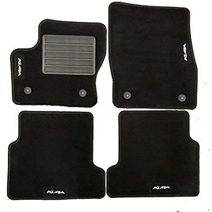 Jeu de 4 tapis moquette pour FORD KUGA 2013>2016