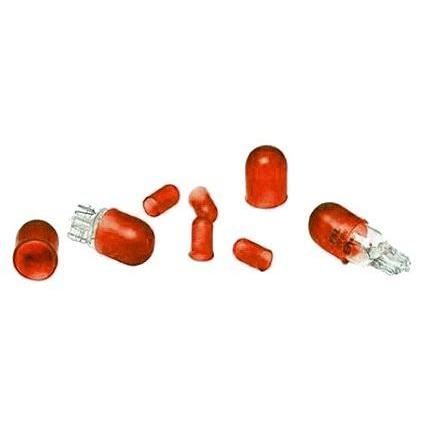 8 caches ampoules - T5 / T10 - Rouge