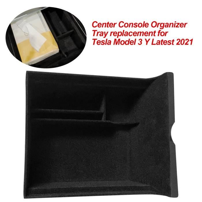Stockage de voiture flocage Boîte de rangement Tesla verser 3 Y modèleflocage