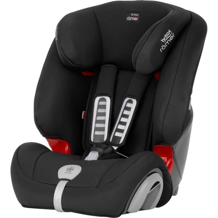 Britax Römer Evolva 123 PLUS Siège-Auto Groupe 1-2-3 (9-36 kg), Cosmos black