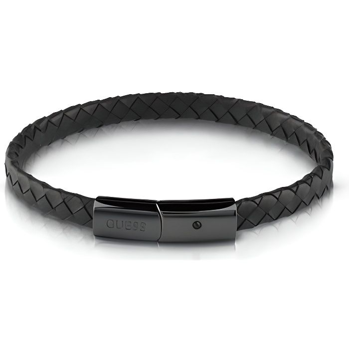 GUESS – Bracelet - Homme - UMB78017 - Cuir - Acier