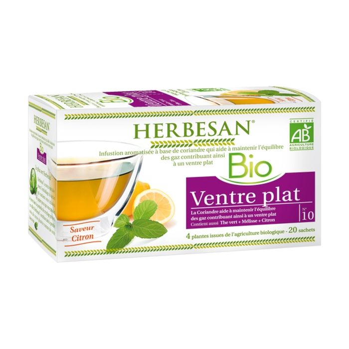 Infusion Ventre Plat Bio - 20 sachets