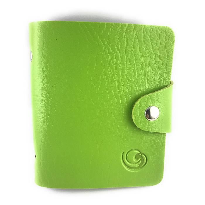 Mini classeur souple Lagiwa® VERT pour Cartes Pokemon Yugioh Magic