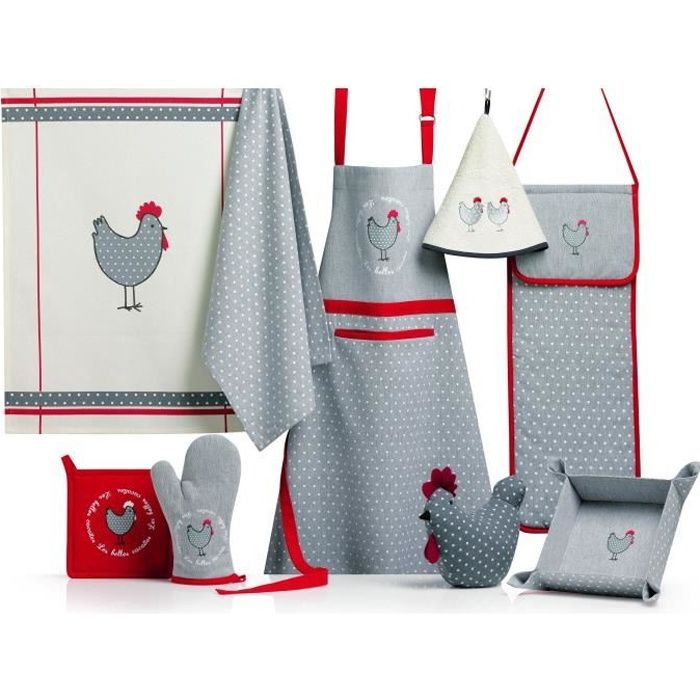 LES ATELIERS DU LINGE Corbeille à pain Georgette - 20 x 20 x 7 cm - Gris anthracite