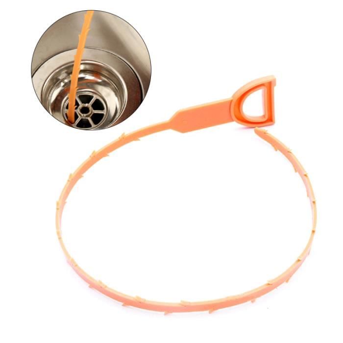 3 Pcs Drain Serpent Bouchon Remover Outil De Nettoyage pour Évier Baignoire Toilette Cuisine PIECES DETACHEES POUR MEUBLE