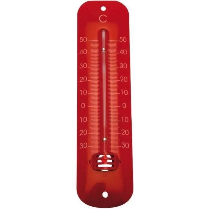 35 x 10 x 2 cm Cartexpo TT850 Metall-Thermometer Chat Noir Drouot