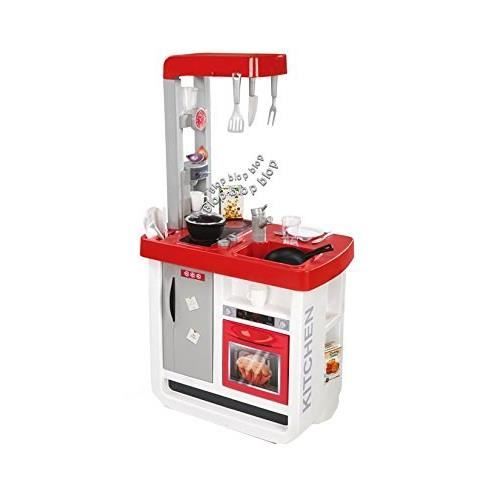 SMOBY Cuisine Bon Appétit Rouge + Accessoires