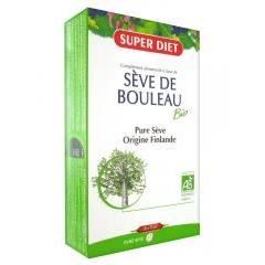 Super Diet Sève de Bouleau Bio 20 Ampoules