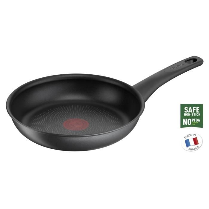 TEFAL G2870302 La Recyclée poêle 22cm, 100% Aluminium recyclé, revêtement anti-adhésif, tous feux dont induction