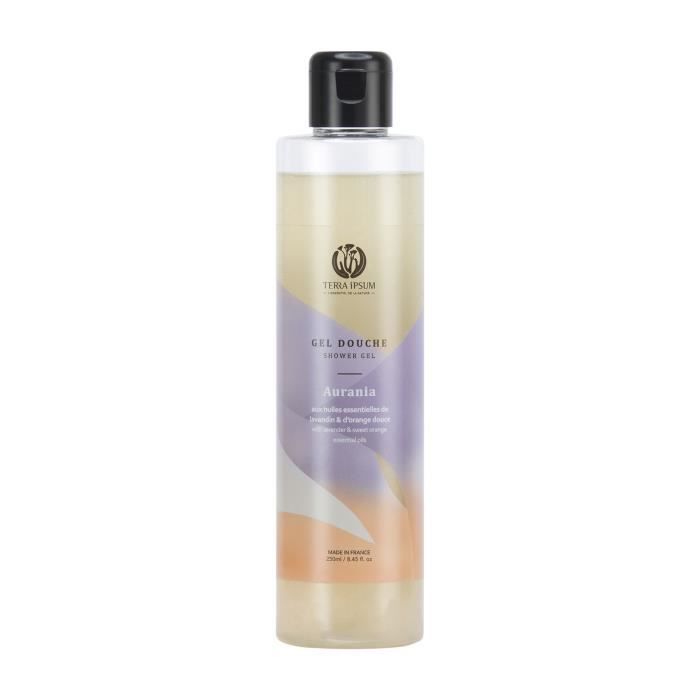 Gel douche apaisant à l’huile de coco - Lavandin / Orange - 250 ML - Terra Ipsum