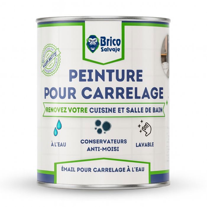 Préparateur Sols V33 1L - Prépare Carrelage, Marbre, Béton Avant Peinture, Améliore Adhérence
