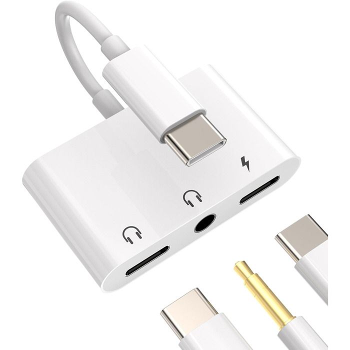 CONNECTLAND Adaptateur USB 3.0 Type C vers Jack 3 5mm USB A et Type C Neuf - vue 2