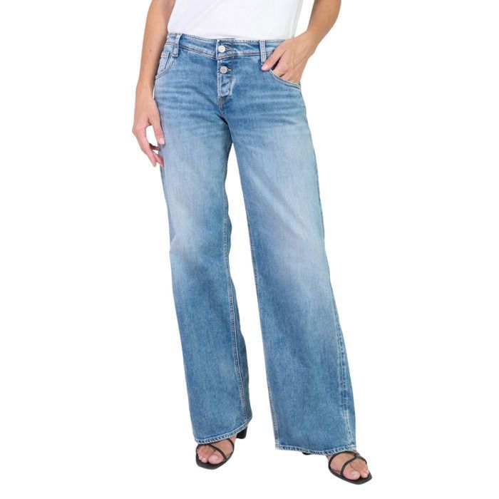 Jeans Femme LE TEMPS DES CERISES - Modèle KIM STORM Taille W28 (38) - Neuf Avec étiquettes