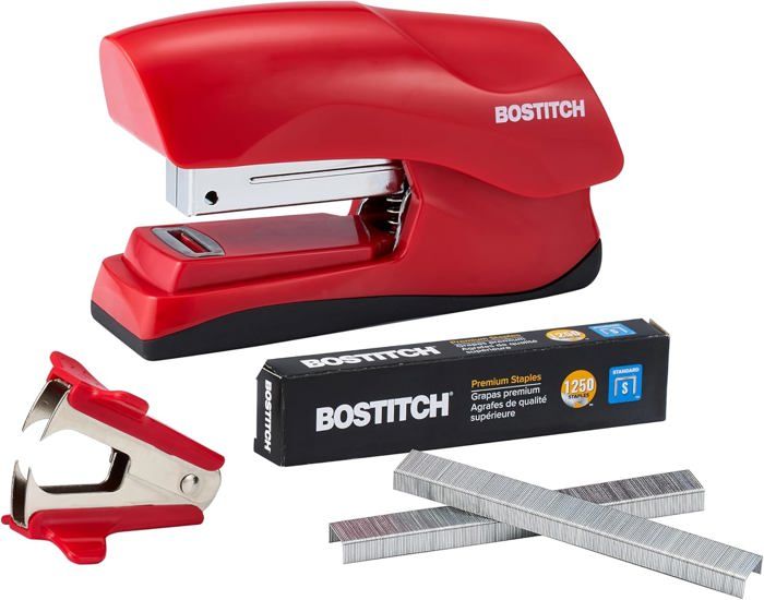 Kit D'accessoires De Bureau ALSISK En Or Rose : Agrafeuse Acrylique, Distributeur De Ruban, Extracteur D'agrafes + 1000 Agrafes 26/6