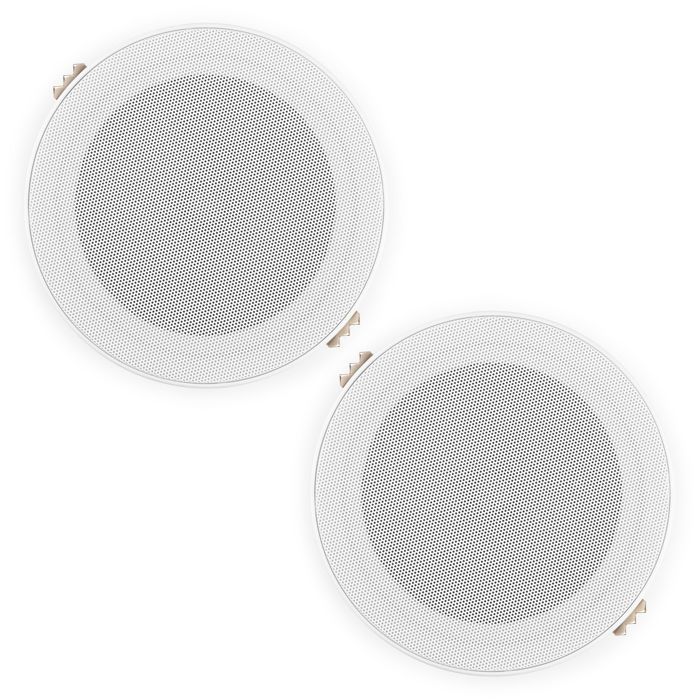 Power Dynamics MSLP50 Paire  d’Enceintes Étanches Passives pour Salle de Bain 5 pouces - 80 Watts 8 Ohms