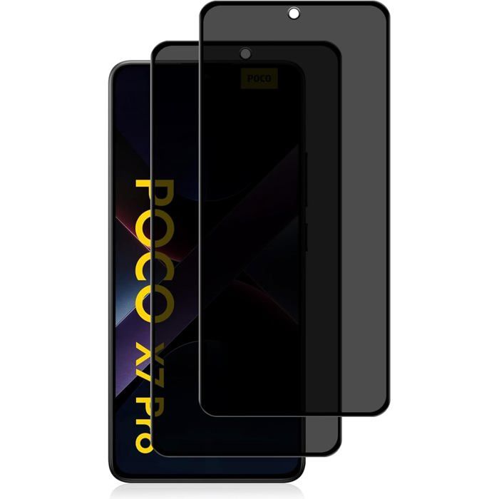 Verre Trempé Anti-Espion 100% Confidentialité Pour Xiaomi Mi 15T/15T Pro 5G - Couverture Complète 9H Anti-Rayures