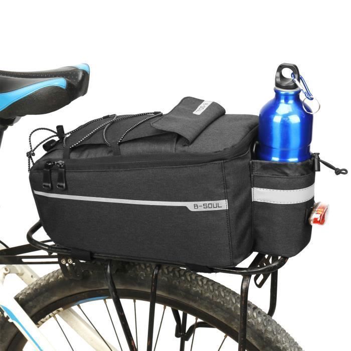 Sacoche de vélo grande capacité multifonction étanche amovible rapidement Étiquette
