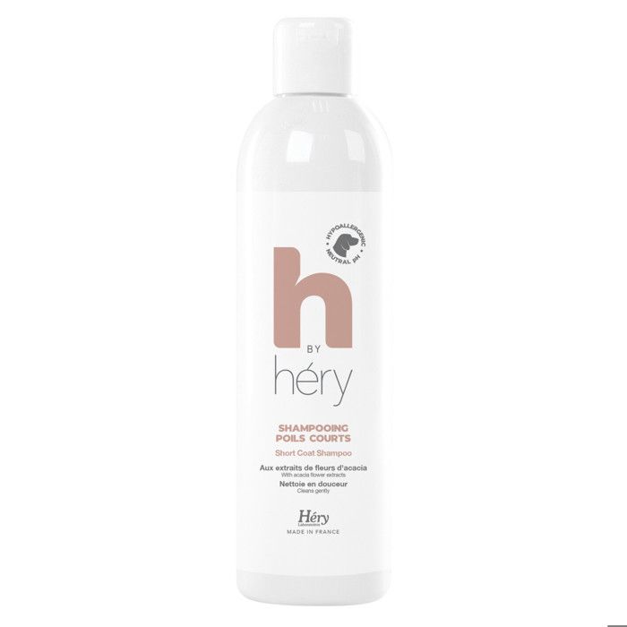 Shampoing pour chien à poil court Héry - Blanc - 1 L