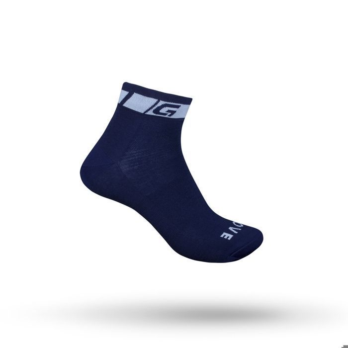 GripGrab Chaussettes cyclisme Classic Low Cut bleu — soutien matelassé Mesh Coolmax® GripGrab Chaussettes cyclisme Classic Low Cut bleu — soutien matelassé Mesh Coolmax®