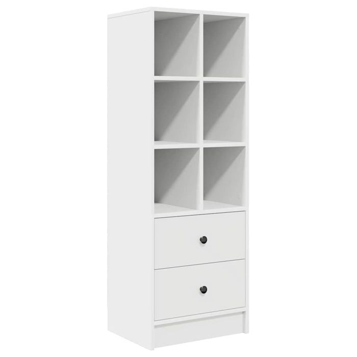 Bahut moderne en bois dingénierie - vidaXL - Blanc - 455x34x127 cm - Grand espace de rangement - Style contemporain