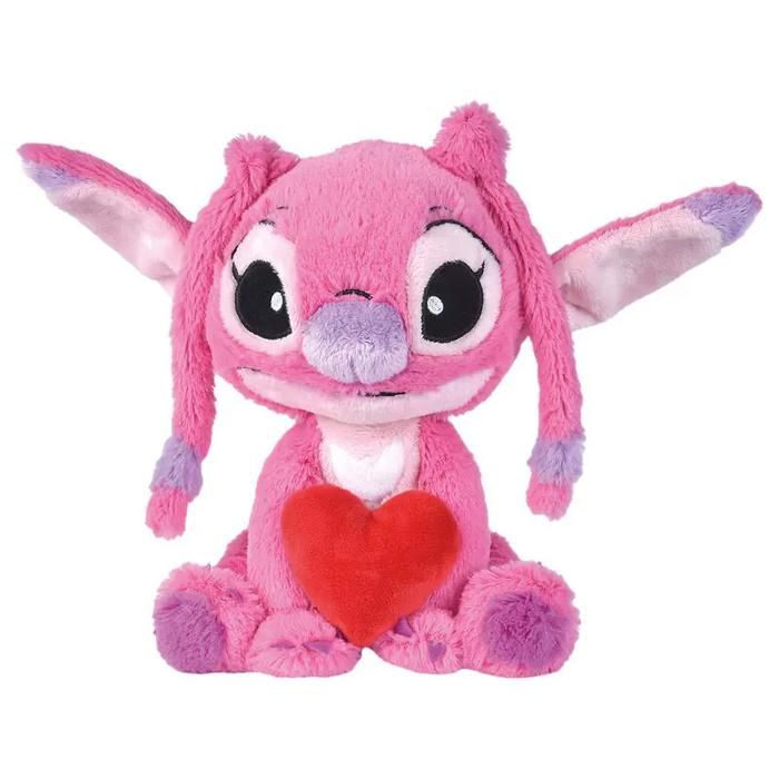 Peluche - SIMBA - Simba - Rose - Disney - Cœur en peluche