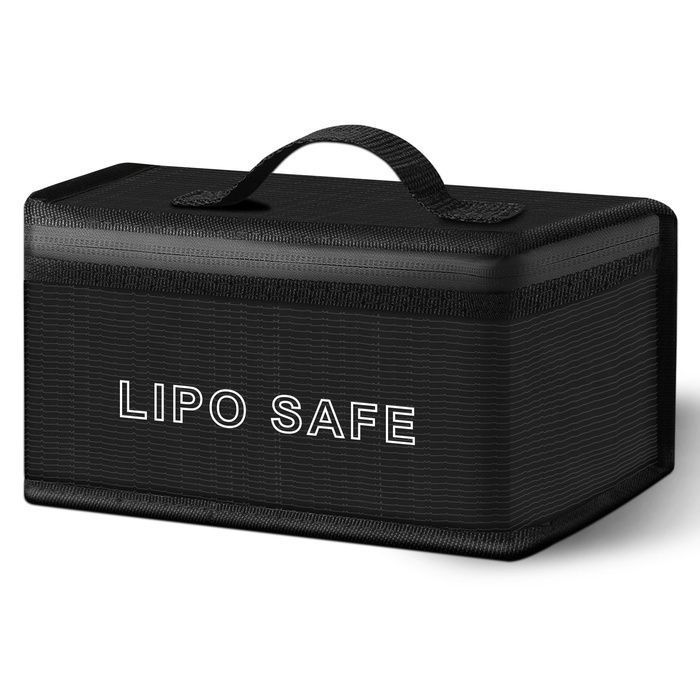 Sac de Sécurité Petit Ignifuge Lipo 1PCS Boîte de Rangement pour Batterie Lipo Sac Lipos Batterie de Stockage 1 HOUSSE DE RANGEMENT