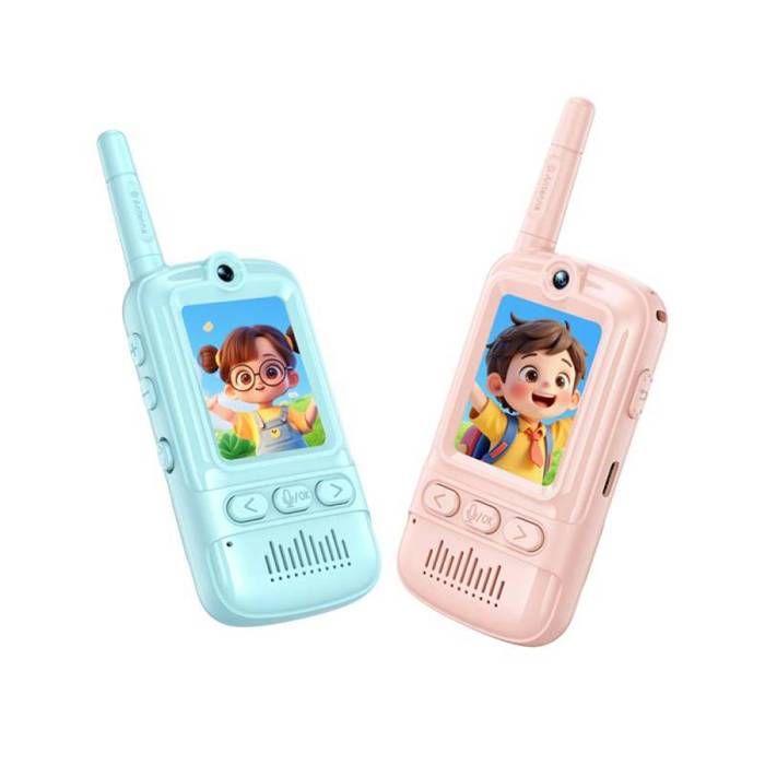 Talkies-walkies pour enfants lot de 2 talkies-walkies rechargeables avec écran radios bidirectionnelles longue portée jouets pou
