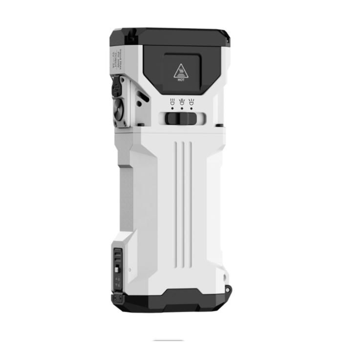 X1Pro Lampe de poche rechargeable à haute puissance de lumens - Lampe de poche ultra lumineuse avec 12 300 lumens -Blanc