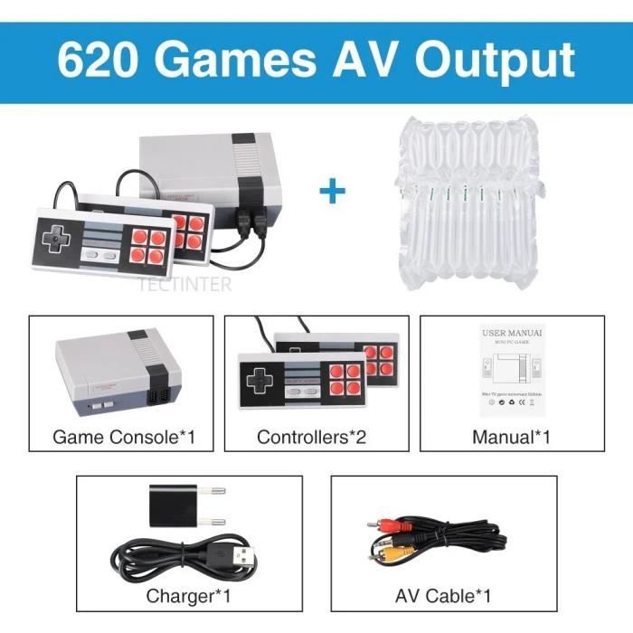 Console De Jeu Portable Avec 2 Cassettes Rouge Au Meilleur Prix en Tunisie