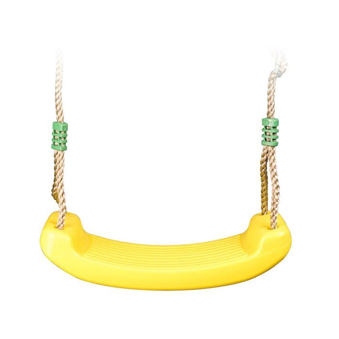 Siège de balançoire pour portique 1,9-2,5m - TRIGANO - Jaune