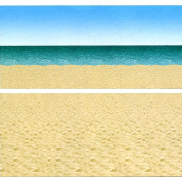 Wallpaper Decoration Plage Sable Taille Unique Achat Vente Deco De Fete For iPhone