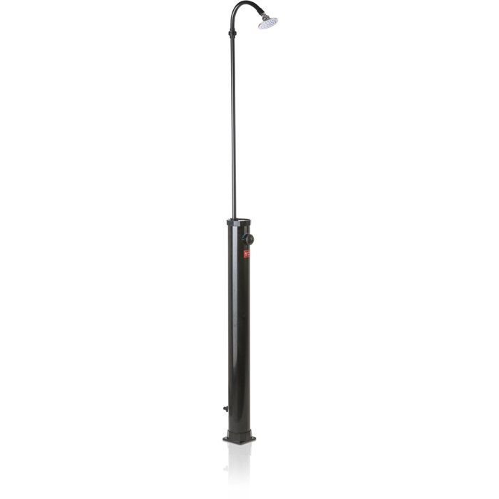 Douche solaire avec réservoir de 9 litres - GRE - Modèle PVC - Dimensions Ø11cm x H:220 cm