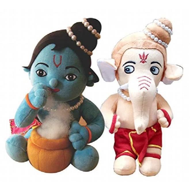 lord krishna soft toy