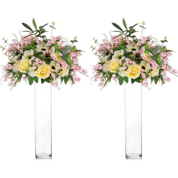 Coupe cylindrique Plexiglas (Diam. 15 cm) - accessoire fleurs