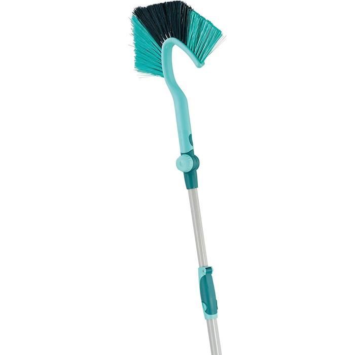 Balai de ménage demi-tête | Lot de 3 | Garnissage soie grise | Monture plastique apparence bois Balai de ménage demi-tête | Lot de 3 | Garnissage soie grise | Monture plastique apparence bois