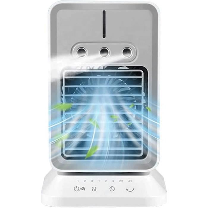 Climatiseur Mobile Sans Évacuation SOARS 3-en-1 - Refroidisseur, Ventilateur & Humidificateur 60W