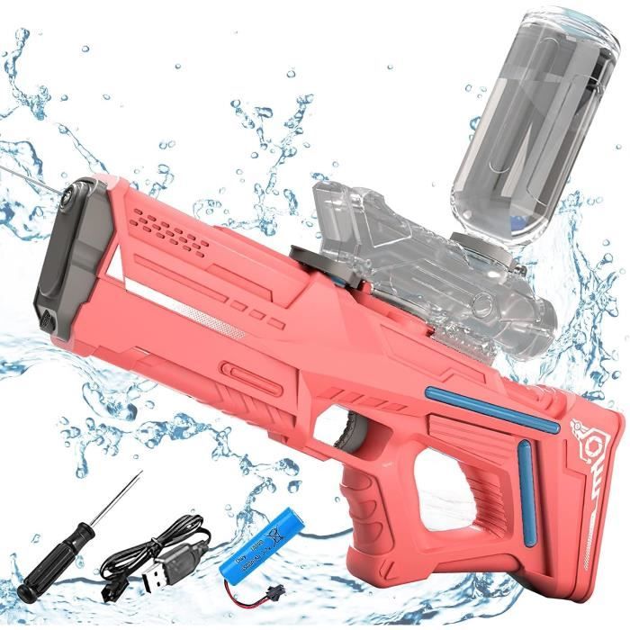 Pistolet à Eau électrique Pistolet Grande capacité Pistolet à Eau