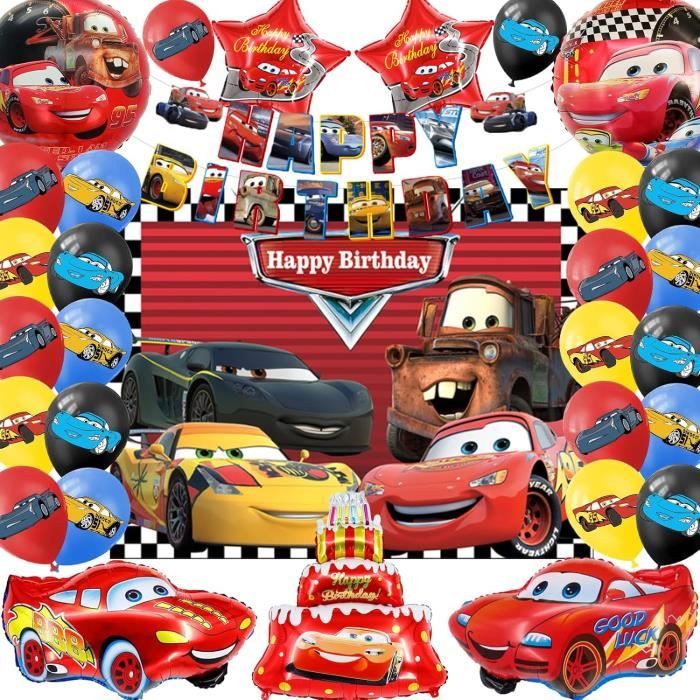 Ballon Cars Mini Forme Voiture Disney - Anniversaire 