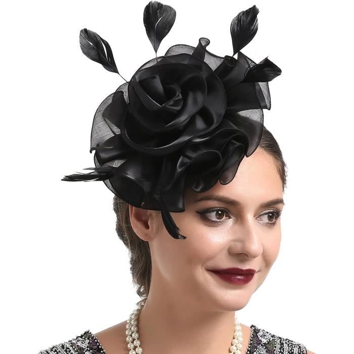Bandeau Cheveux Courts Pour Femme Chapeau Pour Femme Mariage Cocktail Maille Plumes Pince A Cheveux Bandeau De The Ba H2993 Cdiscount Au quotidien