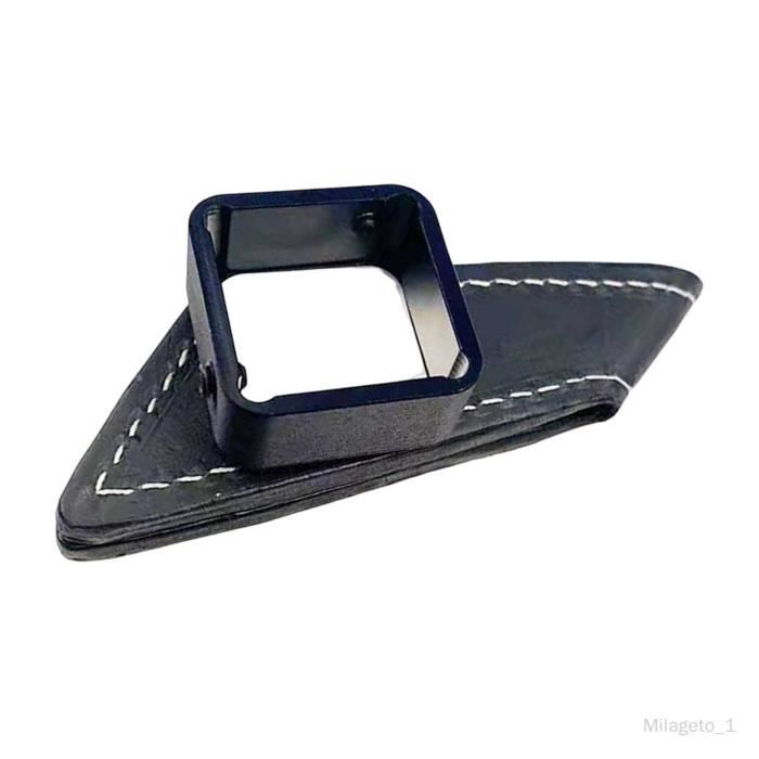 Porte-craie De Billard/snooker En Cuir PU - Dimensions 10,5x10 Cm, Durable, Neuf