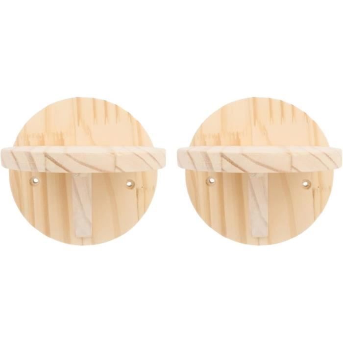 Lot De 2 Cintres D'Étagère Décoratifs Forme Chat - Neufs